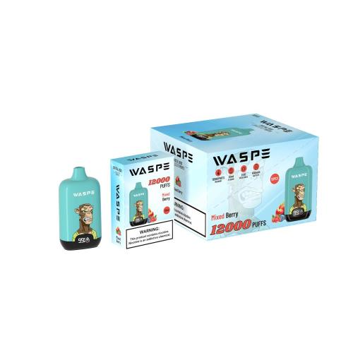 Waspe Digital Box 12K Disposable Vape Assorted Flavors