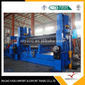 Mesin rolling plat roller steelb hidraulik empat roller