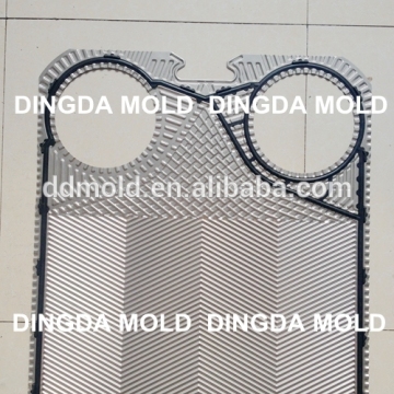 Funke FP100 plate, ss304 ss316 ss316Ti Titanium plate for gasket plate heat exchanger