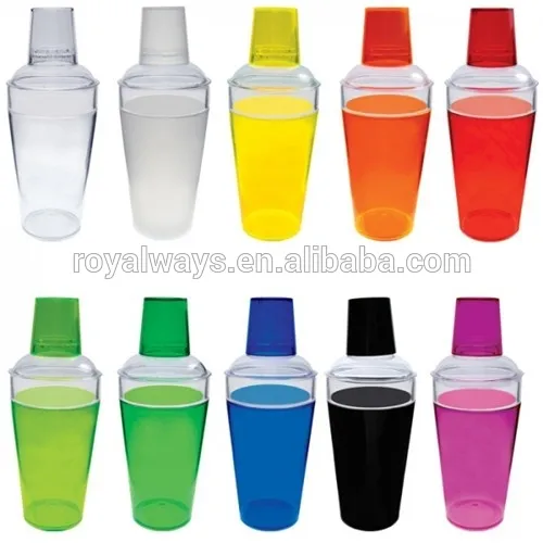 Cocktail Shaker Plastic Mini Cocktail Shaker