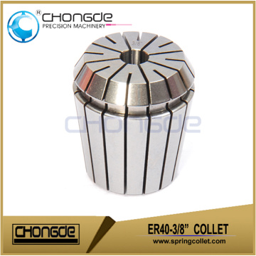 ER40-3/8" Collet Clamping Range 0.375" - 0.335"