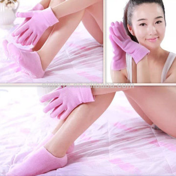 SGS Rose Oil Moist Tendering Protect spa gel socks gel gloves