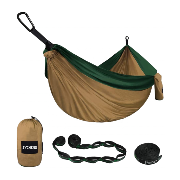 High Quality China Hammock with Mosquito Net - Nylon Mesh for Camping and Hiking in Various Colors