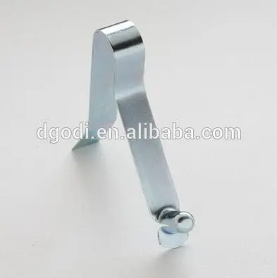 OEM Manufacturer v shape push button spring clips, tube lock spring