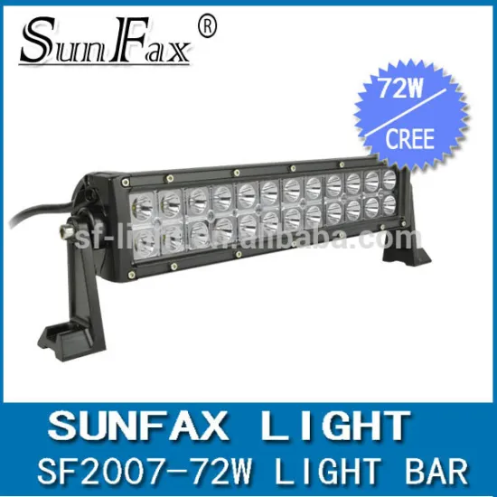 SUNFAX Wholesale 72W 13.5 inch offroad double row straight car led light bar, C REE led work light bars for 4wd car, trucks