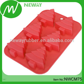 Party Decoration Christmas Silcone Oven Cake Pan