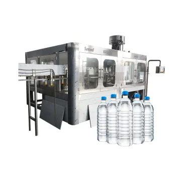 PET Water bottled Complete Bottling Line Capping Machine