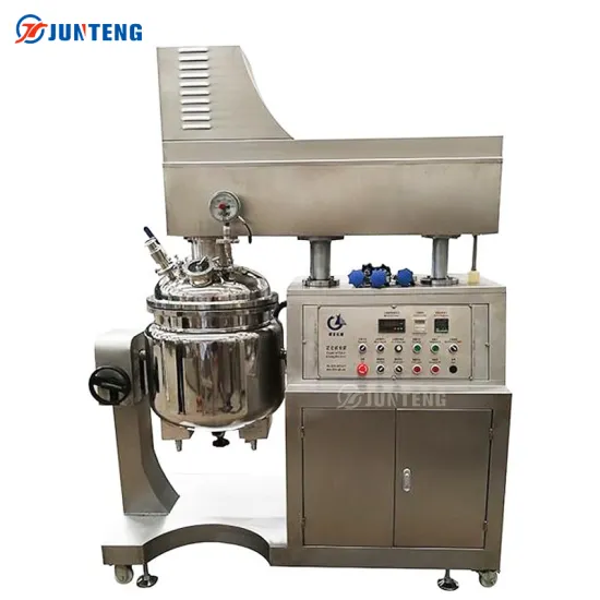 Professional Food Grade Stainless Steel Vacuum Emulsion Mixer for Chemical Liquid Emulsification and Mixing