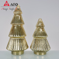 Ato Amber Glass Jar Decor Glass Christmas Tree