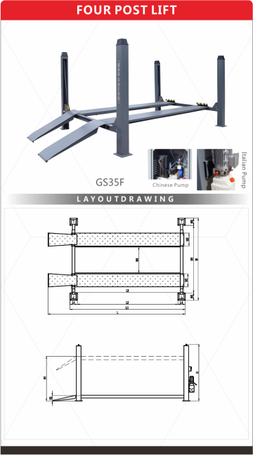 Four post lift
