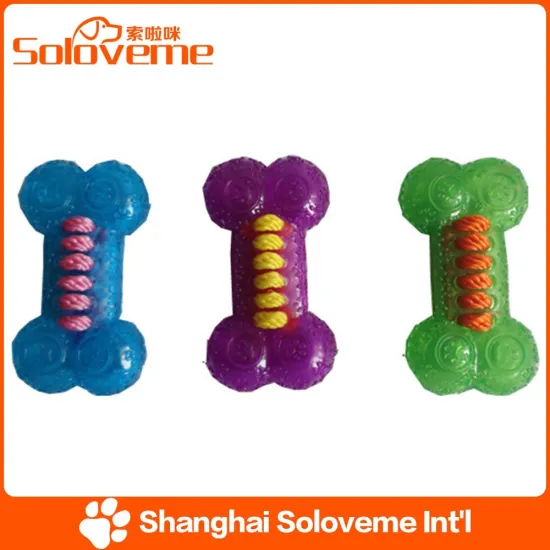 Eco-friendly Pet Rubber Bone Toys Dog Safe Toy Products