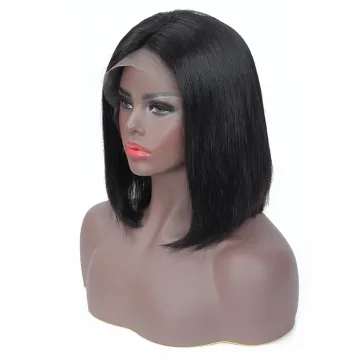 Bob Wigs Human Hair Hd Full Lace Front Wig Vendor Raw Brazilian Virgin Natural Human Hair Short Lace Bob Wigs For Black Women