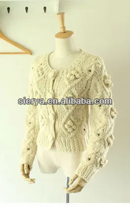 lady's thick winter fashion sweater