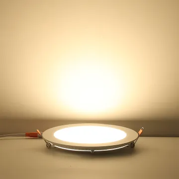 Ultra Slim Recessed Round LED Panel Light