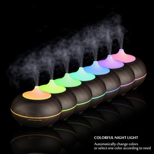 300ml Ultrasonic Humidifier Essential Oils Portable Diffuser