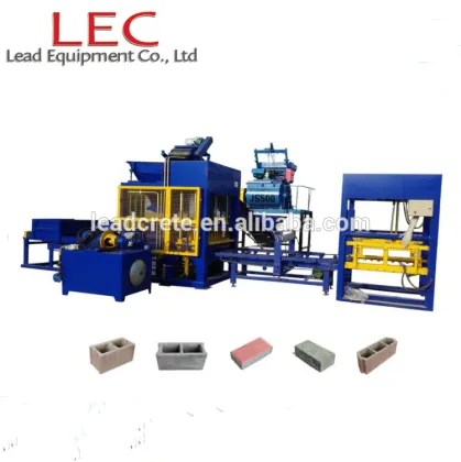 German technology fully automatic concrete block making machine
