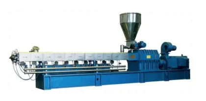 Parallel twin screw extruder