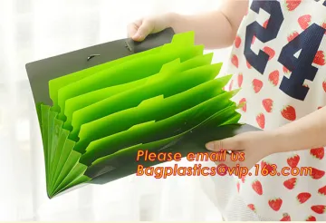 office storage pp expanding cascading file folder with 7 multicolor pockets, office supplies pp A4 plastisc expanding hanging
