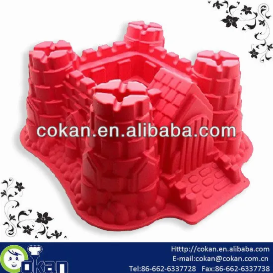 Castle Shape Silicone Cake Mould CK-SL422