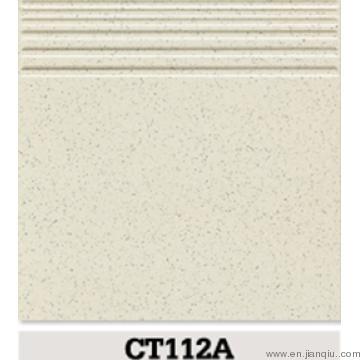 light gray ceramic stair flooring  tile