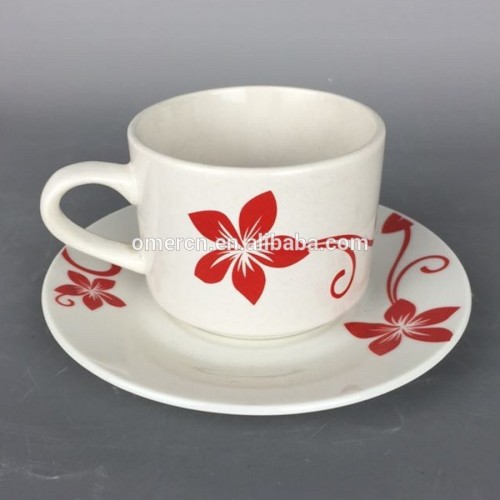 gift box 220cc fine porcelain coffee cups and saucers whosales well