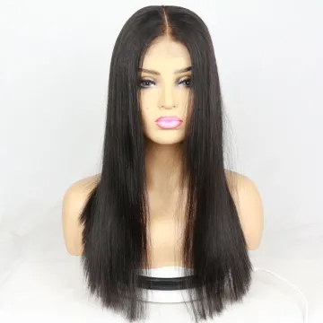 100% Virgin Natural Hair 180% Density Brazilian Human Hair Wig: 13x4 Lace Transparent Frontal
