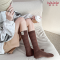 Calcetines de pila: diseño premium de pila de otoño de otoño luokou