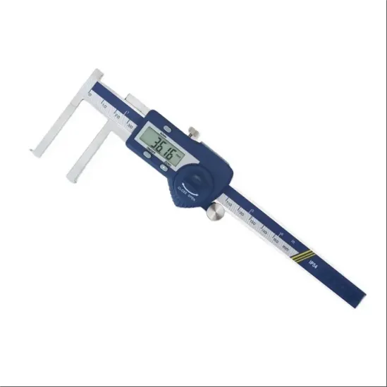 Inside Groove Digital Caliper with Knife Edge