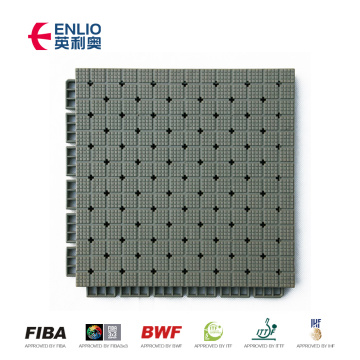 ENLIO SES FIBA 3X3 Outdoor Sports Tile Basketball Court Flooring