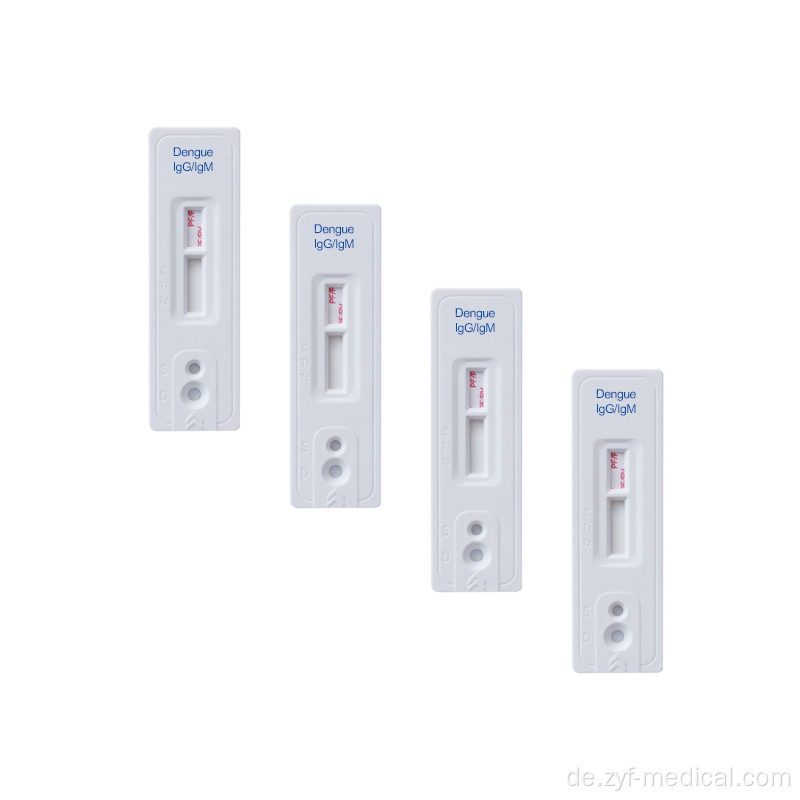 Dengue -Testkassette NS1/IgM/IgG Combo -Testpanel