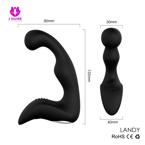 Powerful vibrating anal plug, men sex toy prostate vibrator, rechargeable sex vibrator for men