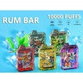 Rum bar10000puff единична употреба vape акумулаторна едро