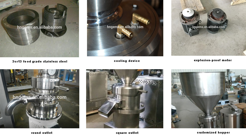 Stainless Steel Coconut Cream Milling Making Machine