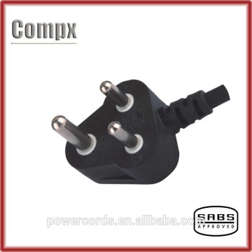 South Africa SABS standard power cord