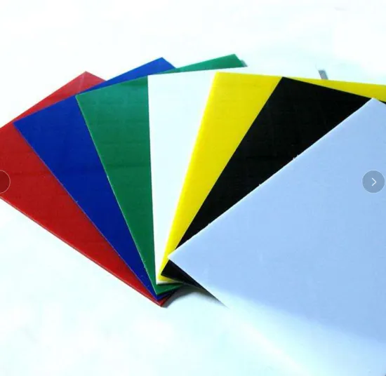 Different color transparent PVC sheet