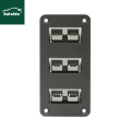 SB50 Power Connecteur Flush Panel Mount Triple Anderson