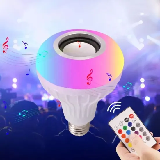 Hot Products: Wireless RGB Smart Music Bluetooth LED Bulb Speaker
