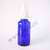 1oz/30ml glass blue boston round bottle with white mist sprayer