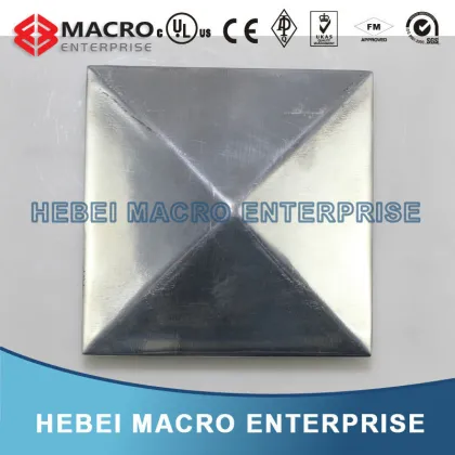 Stainless Steel High Point Cedar Decorative Fence Post Cap