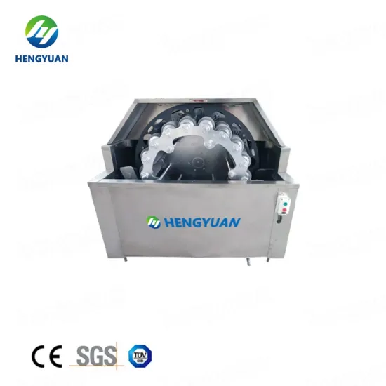 Semi-Automatic Glass Bottle De-labeling and Rinsing Machine (HYWB-36S)