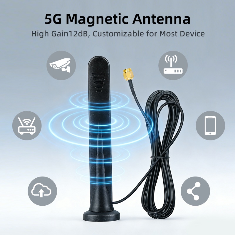 5G full band waterproof suction cup antenna 7