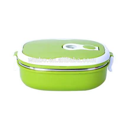 Thermos Lunch box with microwave and silicon cover