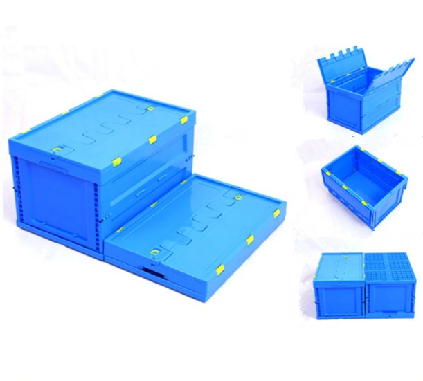 Plastic foldable storage boxes for car trunk