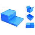 Plastic foldable storage boxes for car trunk