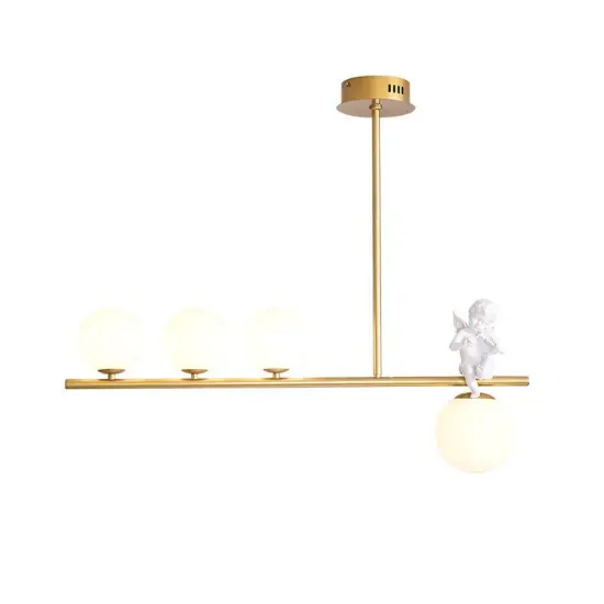 INSHINE Gold Brass Bright Pendant Light