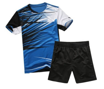 Neue Ankunft Badminton Sport billig Badminton T-Shirt tragen Sie Badminton Kleidung angepasst