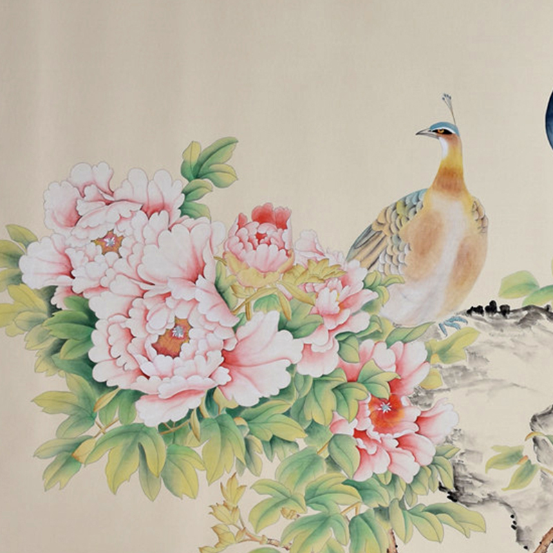 Wallpaper Burung Beige Burung yang Elegan