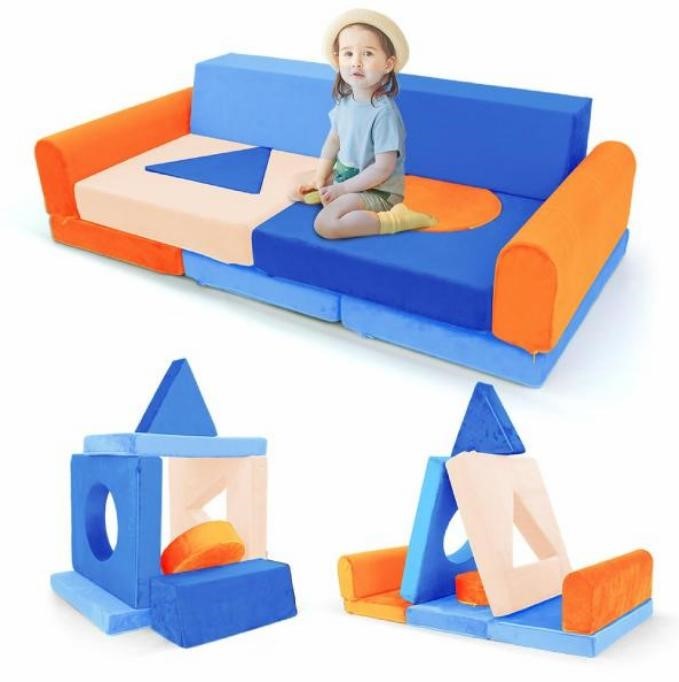 家族向けの耐久性と居心地の良い子供用ソファ