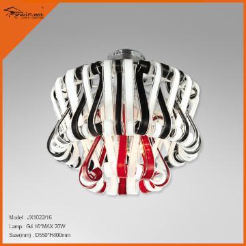 Modern White Glass Ceiling  Lamp JX1022/16