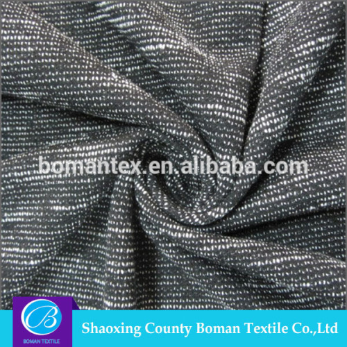 TC coarse needle dyed weft knit fabric